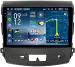 Магнитола для Mitsubishi Outlander XL, Peugeot 4007, Citroen C-Crosser (без Rockford, рамка перфорированная) - Teyes CC4-PRO монитор 9.5" 2K QLED на Android 13, Быстрейшая, Snapdragon 778G, ИИ, CarPlay, DSP, 4G SIM-слот