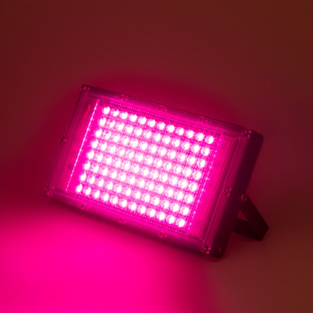 Фитопрожектор для растений светодиодный ЭРА FITO-80W-RB-LED-Y красно-синего спектра | Фито прожекторы