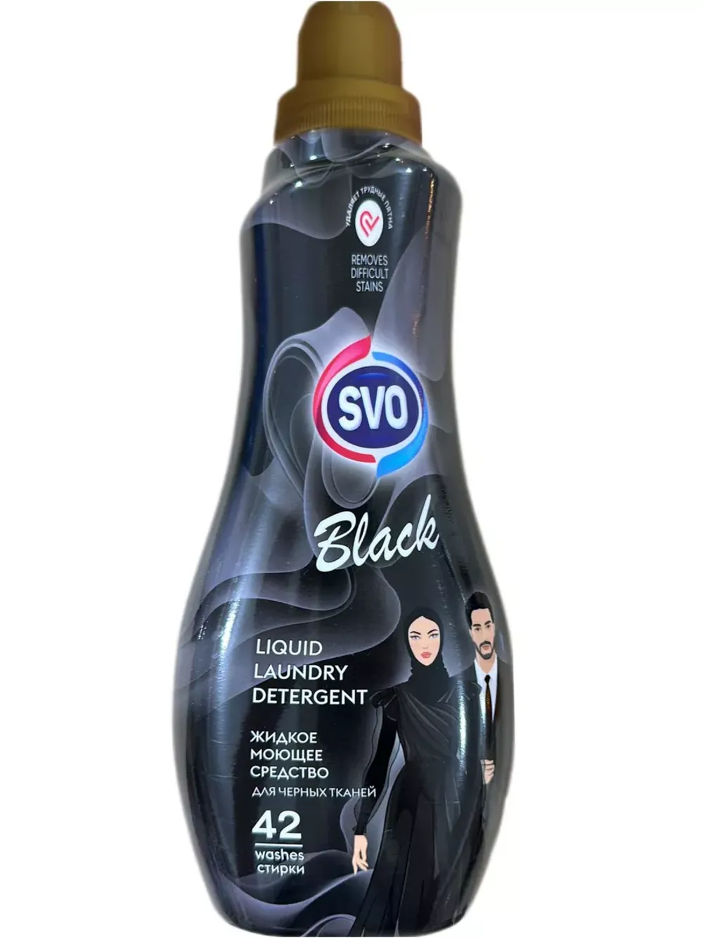 Жидкое моющее средство Svo для стирок 42  Black 1000Мл