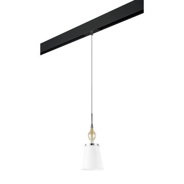 Комплект с подвесом 1*Е14 220V PRO806010 хром/белый Escica Pro Lightstar