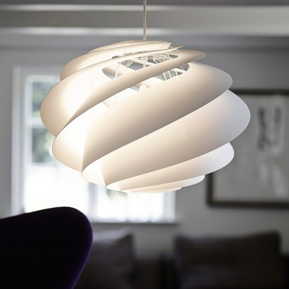 Swirl 1 Pendant Light By Oivind Slaatto, from Le Klint
