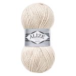 Пряжа Alize (Ализе) Superlana Maxi / уп.5 мот. по 100 г, 100м, 599 слоновая кость A