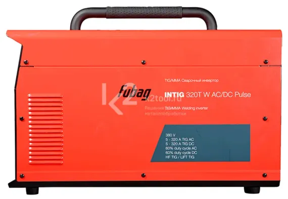 Инвертор сварочный Fubag INTIG 320T W AC/DC PULSE + горелка FB TIG 26 5P, 4 м