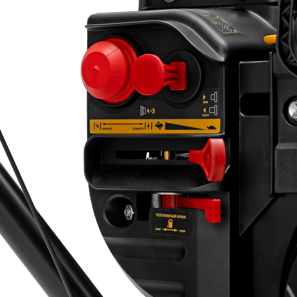 Снегоуборщик бензиновый с электрическим стартером DENZEL SBM 610S PRO (97654)