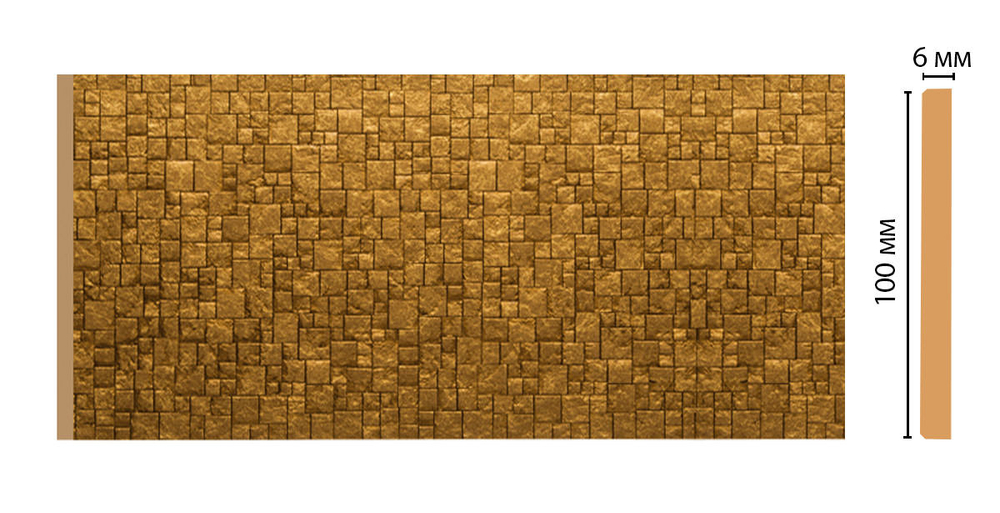 Панель декоративная Decomaster R10-30 99*6*2400мм