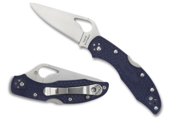 Цена наНож складной MEADOWLARK 2 Spyderco, сталь 8Cr13MOV, рукоять термопластик FRN, синий