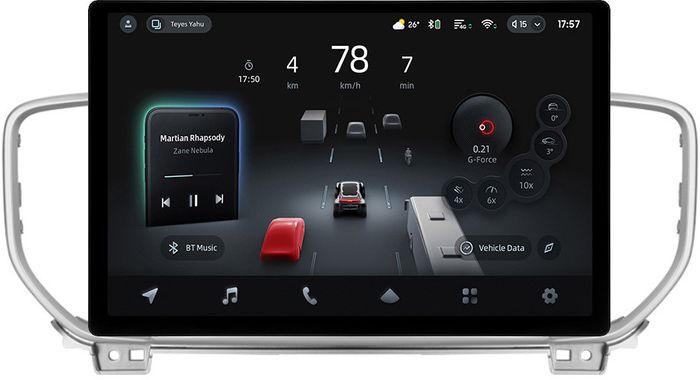 Магнитола для KIA Sportage 4 2016-2018 (без штатной КЗВ) - Teyes CC4-PRO монитор 13" 2K QLED на Android 13, Быстрейшая, Snapdragon 778G, ИИ, CarPlay, DSP, 4G SIM-слот