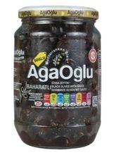 Маслины AgaOglu Baharatli вяленые со специями 720 г x 2 шт