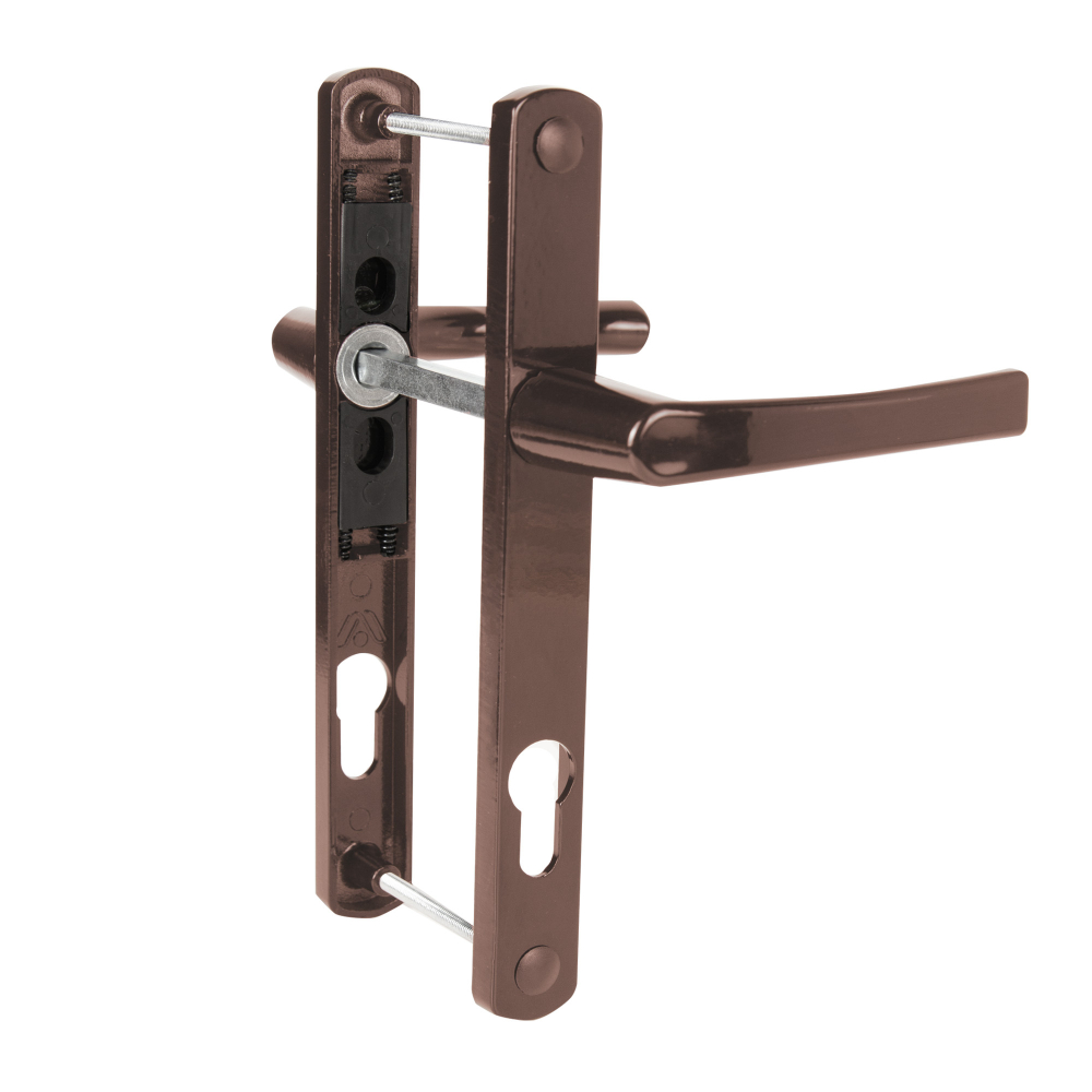 Ручка на планке HANDLE.85.25.67-75 RAL 8017 коричневый