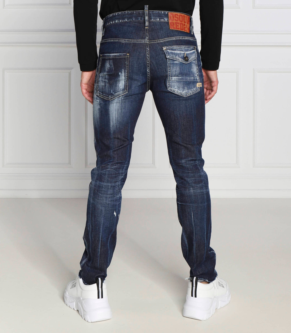 джинсы skater Dsquared2 - темно-синий(S71LB1099 S30789)