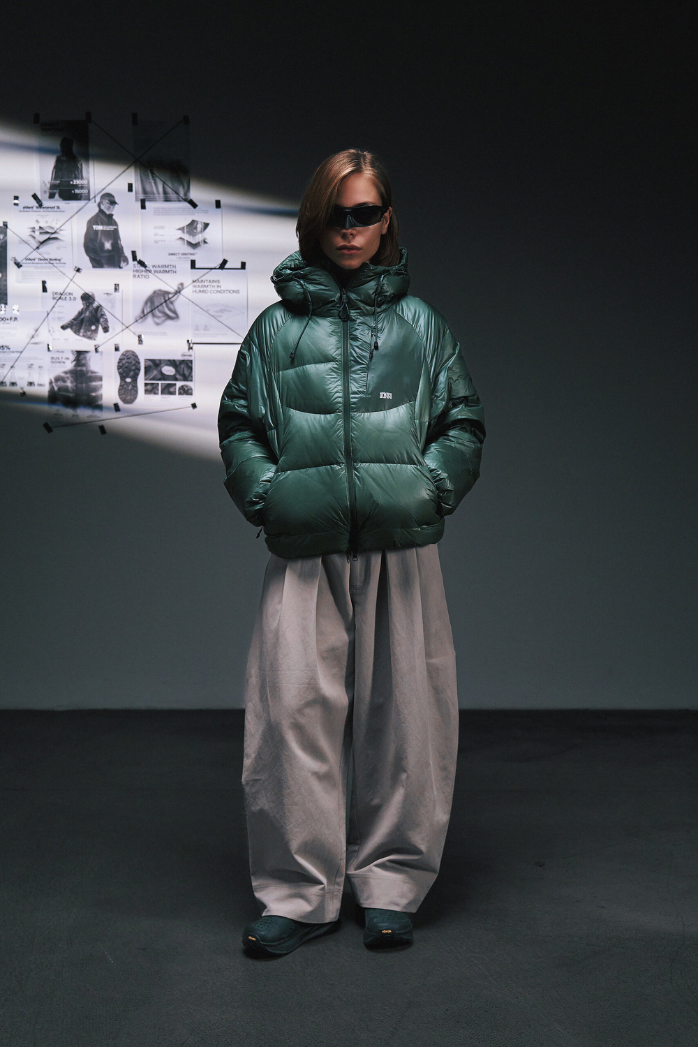 Куртка Nothomme Chasing the Light Down Jacket "Lush Green"