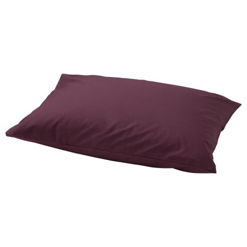Наволочка IKEA ULLVIDE (УЛЛЬВИДЕ), Бордовый, 50х80 см