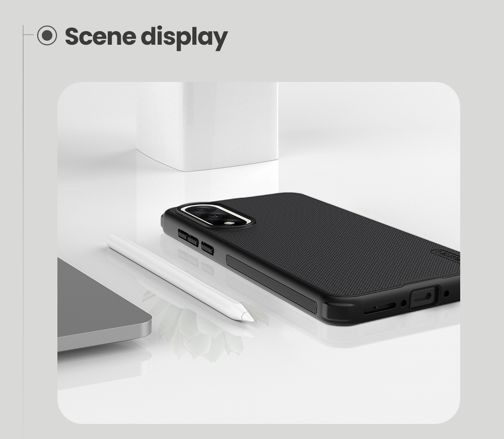 Чехол усиленный от Nillkin c встроенным круглым магнитом для OnePlus Nord 5 и Ace 5 Ultra, серия Super Frosted Shield Pro Magnetic Case