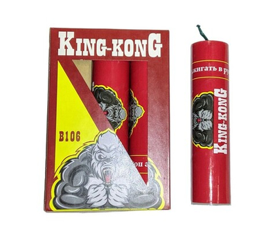 В106 Петарды "KING KONG" (Волк) (1 упаковка / 3 штуки)