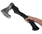 Топор Егерь черный, кованая сталь 9ХС, рукоять из ценных пород древесины