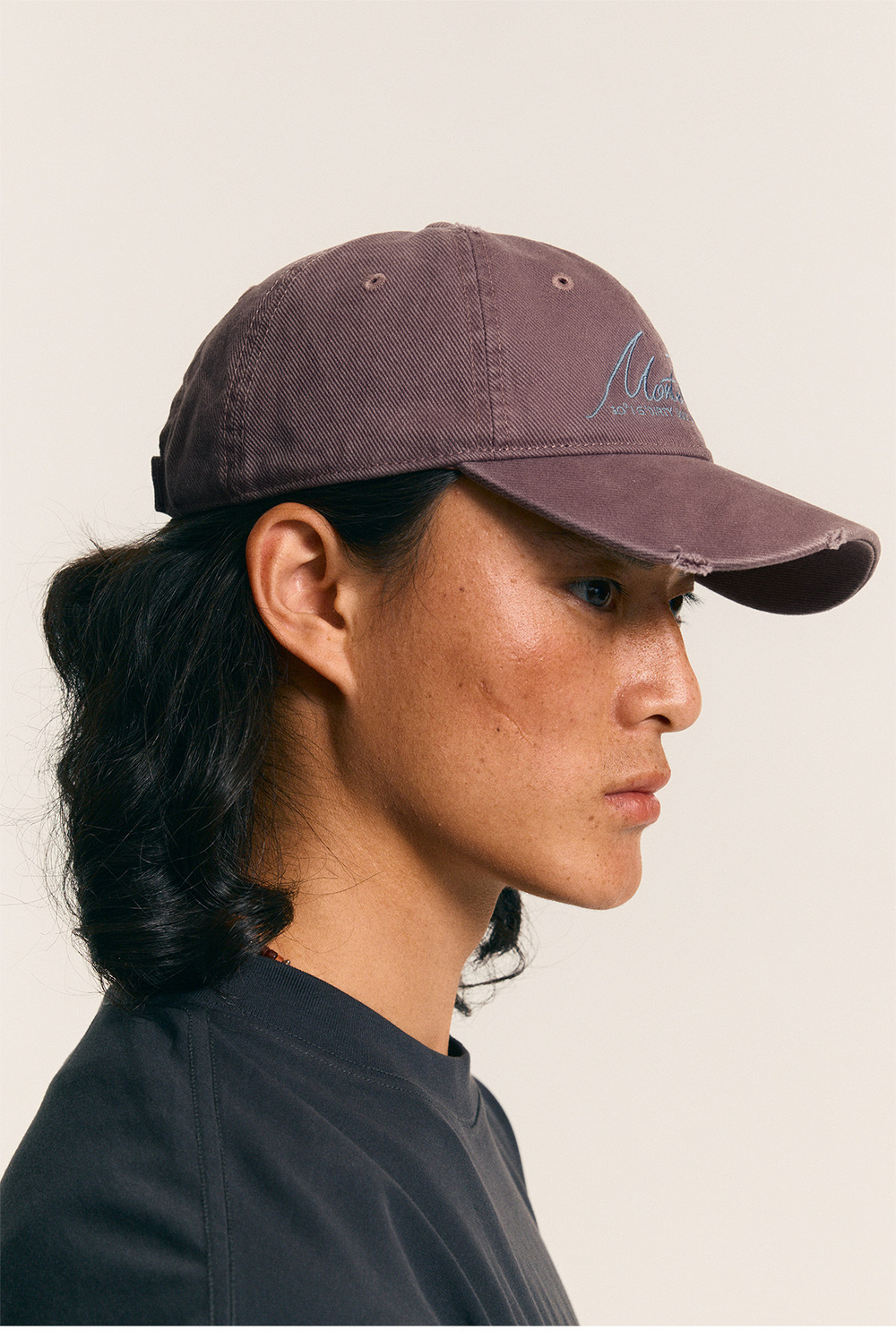 Кепка Nothomme Monterest Baseball Vintage Logo фиолетовый