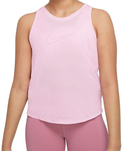 Футболка для девочки теннисная Nike Dri-Fit One Training Tank - pink foam/elemental pink