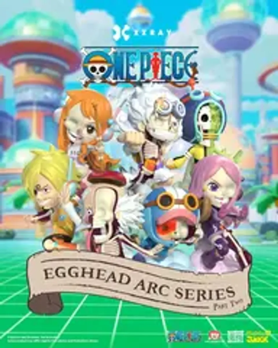 Случайная фигурка Mighty Jaxx One Piece Hidden Dissectibles: Egghead Arc Series (Part Two)