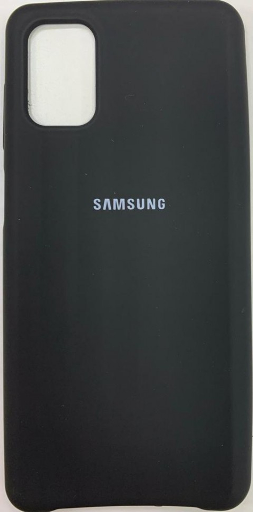 Накладка для Samsung Galaxy M51 Silicone cover черная