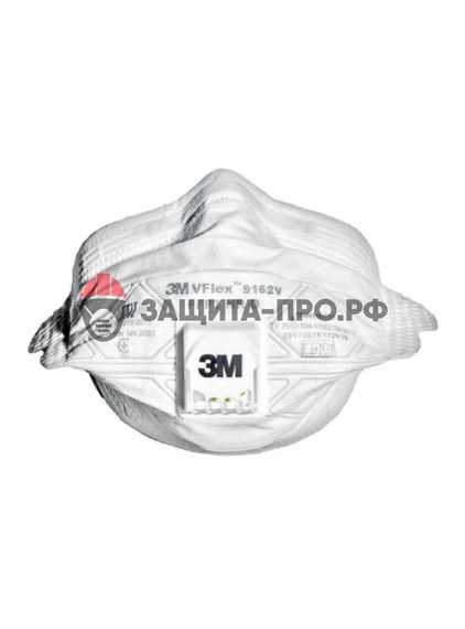 Респиратор 3M 9162 V Vflex, FFP2, с клапаном