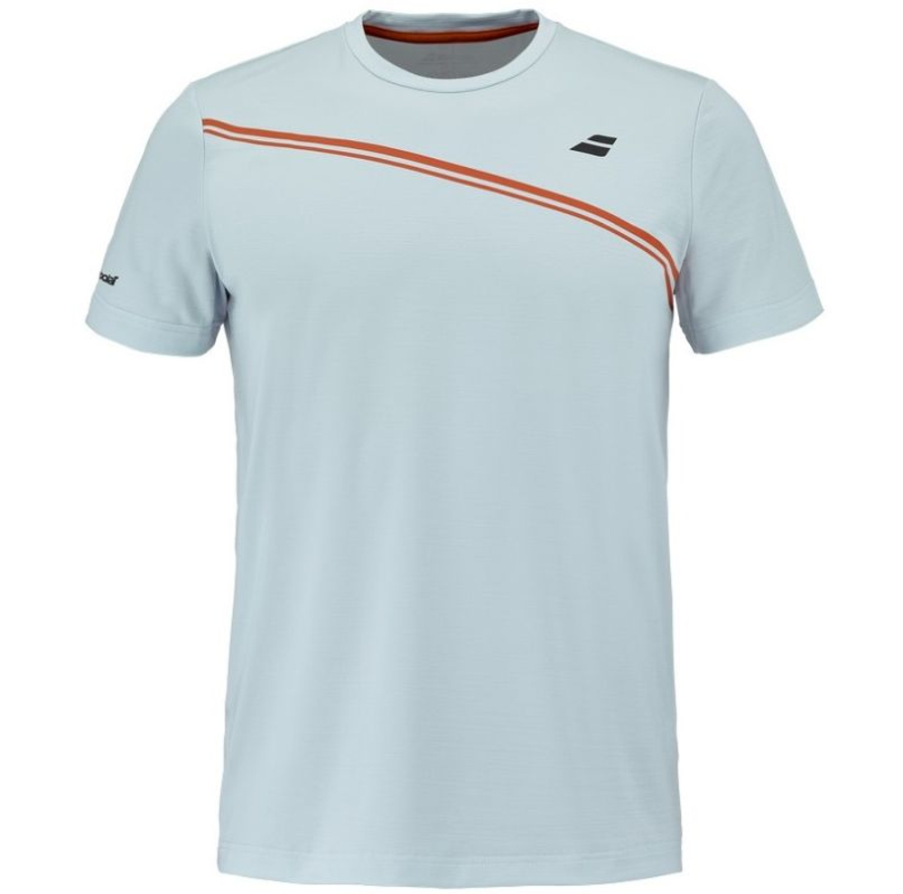 Детская футболка Babolat Play Crew Neck - illusion blue