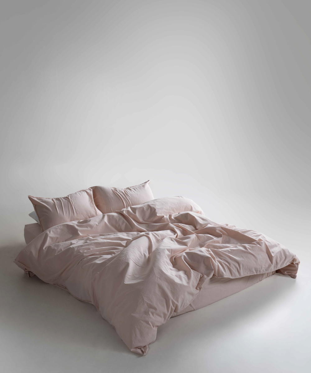 Lımasso КПБ 4 пр. Stonewashed Standart Pristine пододеяльник 200*220, простынь 240*260, наволочки 50*70 2шт