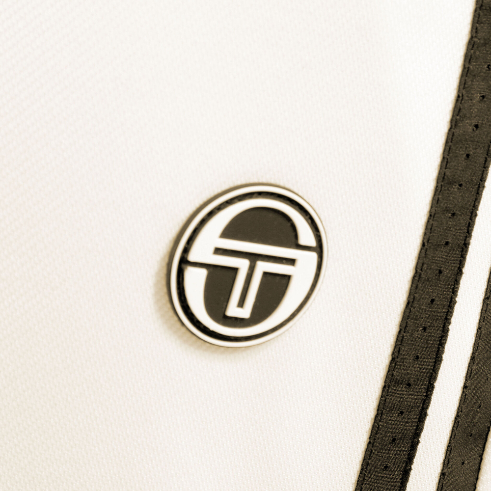 Мужские теннисные штаны Sergio Tacchini Track Training Pants Men - White, Black