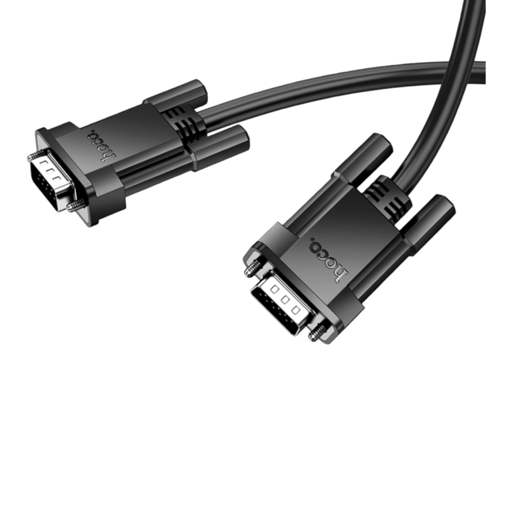 Кабель-переходник Hoco US11 VGA на VGA 1м черный