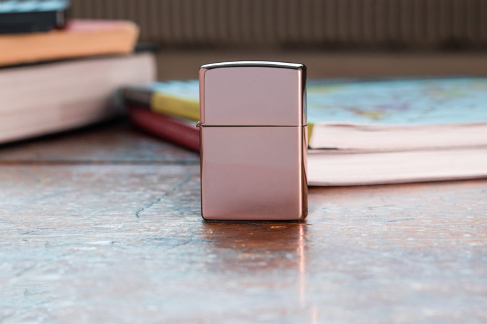 Зажигалка ZIPPO High Polish Rose Gold (49190) 3