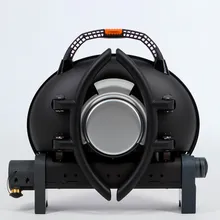 Портативный газовый гриль O-GRILL 500MT bicolor black-red + адаптер А, 1 горелка