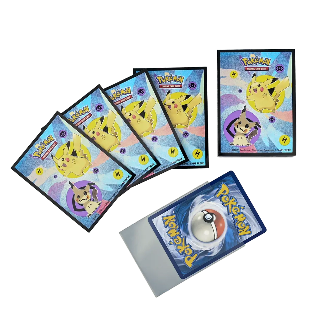 Ultra Pro Standard Deck Protectors - Pikachu & Mimikyu (65 Sleeves)