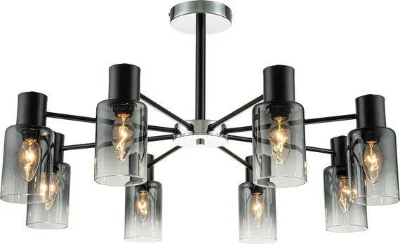 Потолочная люстра Diversity 2120/8P Black Escada