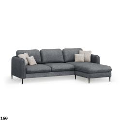 Диван Модена с оттоманкой D507R