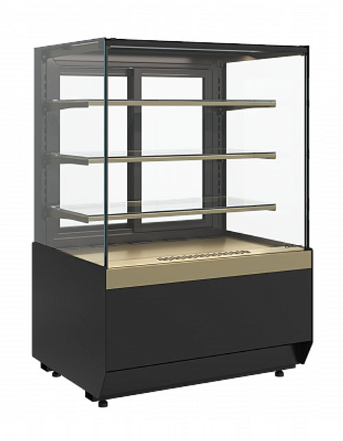 Кондитерская витрина Carboma KC70 VM 1,3-1 LIGHT (версия 2.0) (9005-0109) (Cube 2)