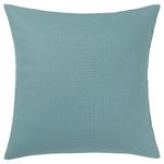 Чехол на подушку IKEA EBBATILDA (ЭББАТИЛЬДА), Бирюзовый, 50x50 см
