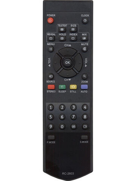 Пульт RC-2603 (RC-3704) для телевизора BBK, SANYO, Prima, Supra