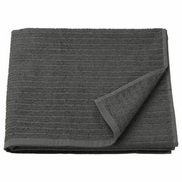 Полотенце банное IKEA VAGSJON (ВОГШЁН), Темно-серый, 70х140 см