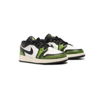 Кроссовки Jordan 1 Low SE GS "Wear Away  Electric Green"