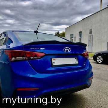 Спойлер для Hyundai Solaris II