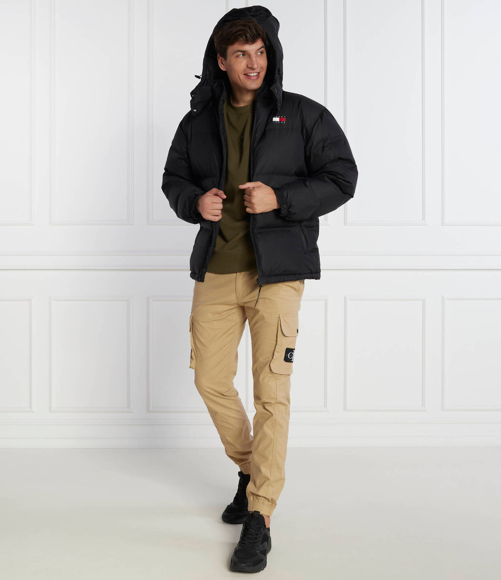 Пуховая куртка TJM ALASKA PROTECT PUFFER Tommy Jeans - черный(DM0DM17230)