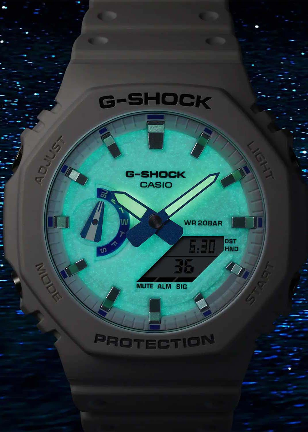 Мужские наручные часы Casio G-Shock GA-2100HDS-7A1