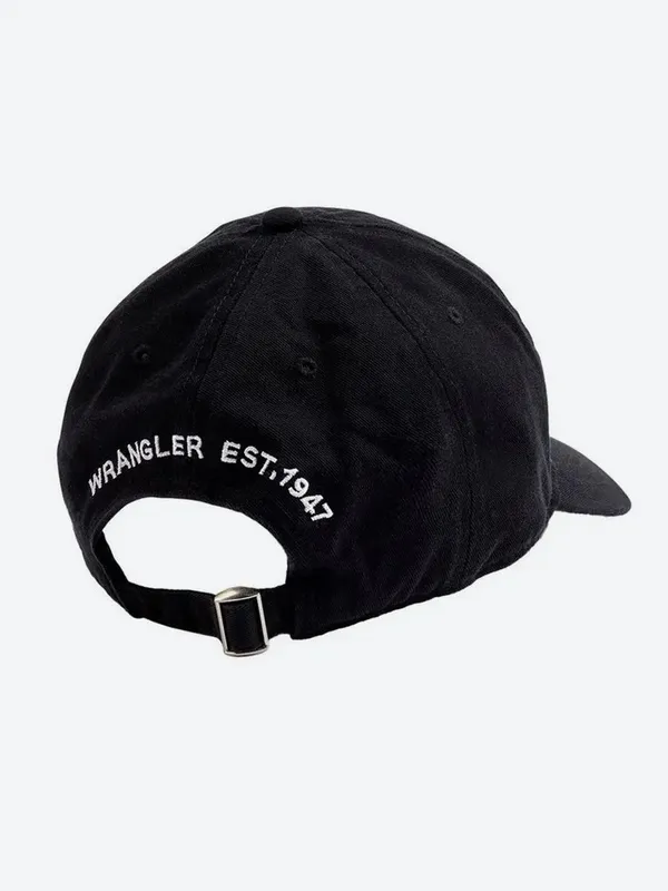 Кепка взрослая WRANGLER WASHED LOGO CAP BLACK
