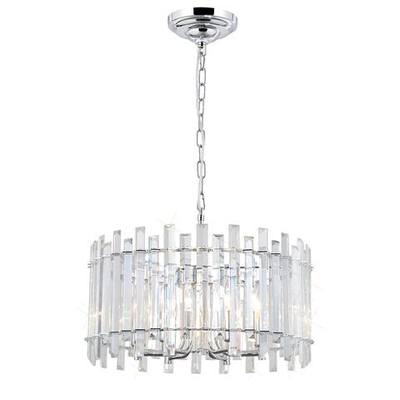 Citilux Ингвар CL334161 Люстра подвесная хрустальная Хром