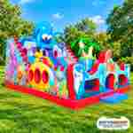Коммерческий надувной батут «Царство осьминога» 12х8х8 м
