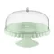 Блюдо для торта с крышкой tiffany, D30 см, зеленое