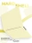 Чехол пластиковый Gurdini для Macbook Air 15" 2023 (A2941) Cream Case Lemon Yellow