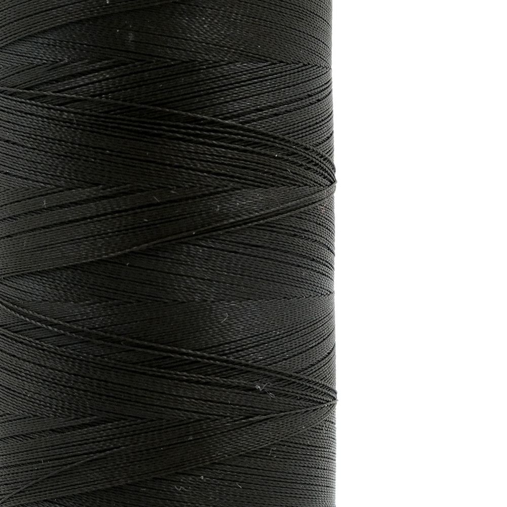 Нитки оверлочные крученые 150D/2 1500 м, цв.499 т.т.коричневый
