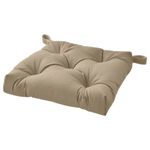Подушка на стул IKEA MALINDA (МАЛИНДА), Бежевый, 40 / 35х38х7 см