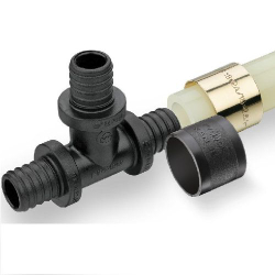KAN-therm 9018.530 Тройник переходной 32х4,4 / 18х2,5 / 32х4,4 PPSU Push 1109257053