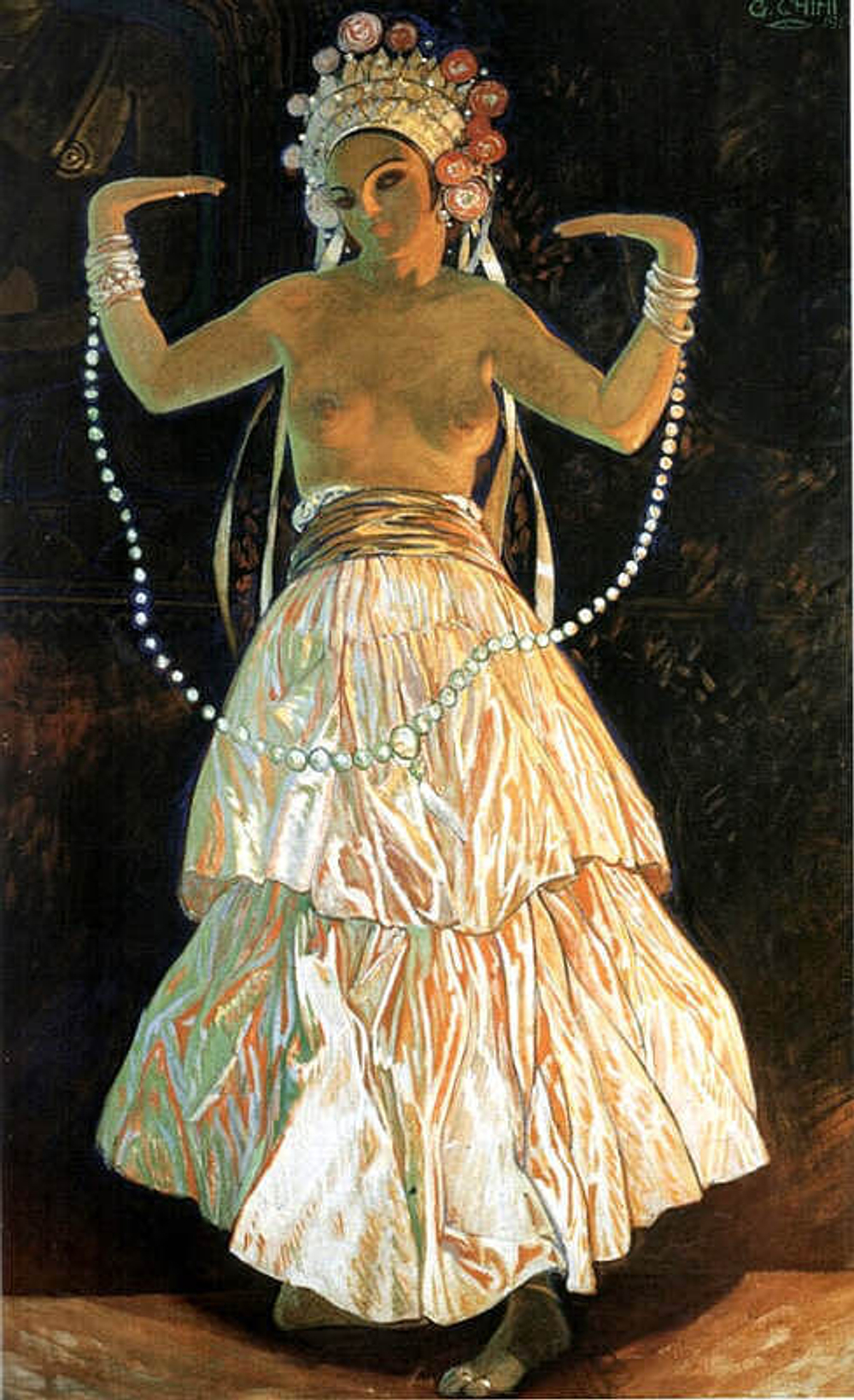 Galileo Chini (1873-1956) - эротическое искусство итальянского художника